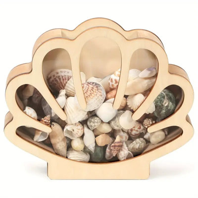 Boîte de rangement décorative en forme de coquillage