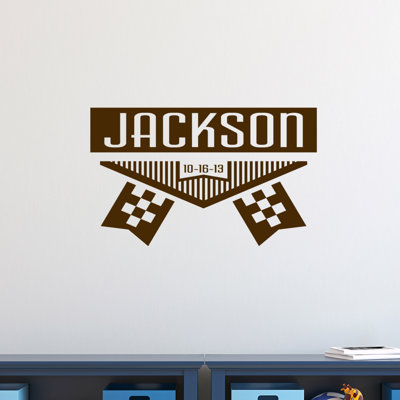 Text & Numbers Wall Decal