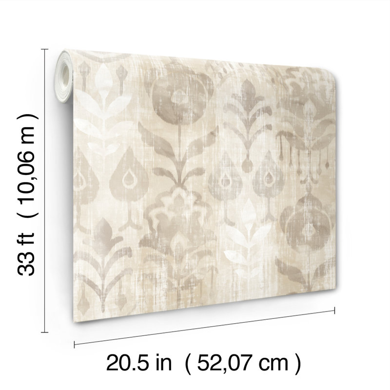 Pavord Floral Wallpaper Double Roll, Neutral
