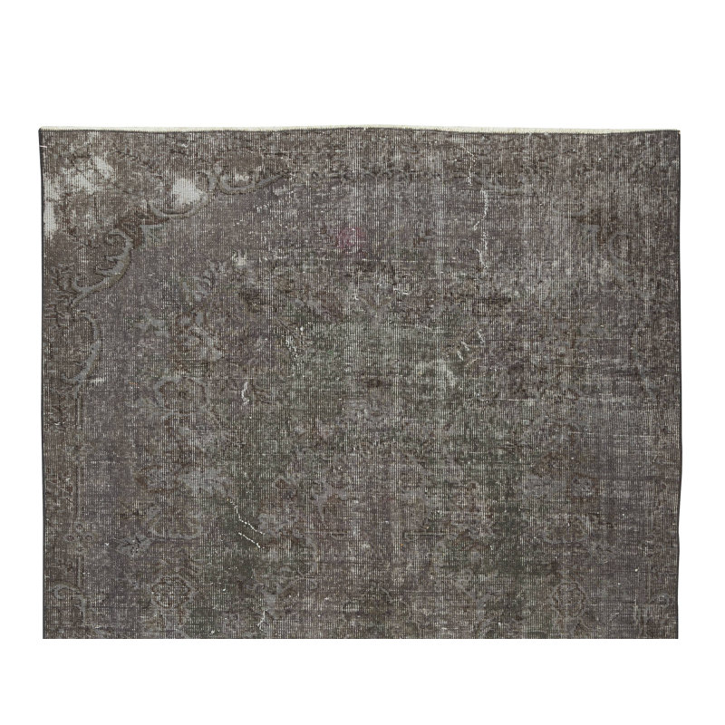 Tapis turc contemporain en laine noué à la main 5,6 x 8,7 pi