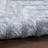 Foundry Select Versatile Diamond Denim Blue Indoor/Outdoor Area Rug-1786654797