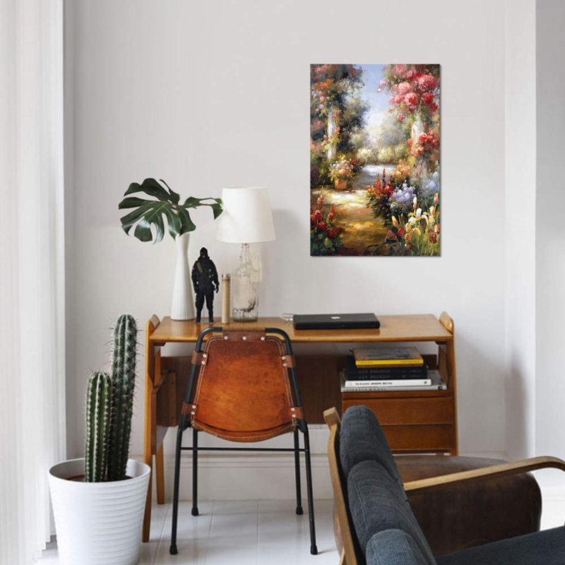 Memory Lane I by Charles Gaul - Print on Canvas, No Frame, 66.04 cm H x 45.72 cm W x 3.175 cm D