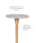 Mabrey Marble Top End Table-1411668341-1411668342