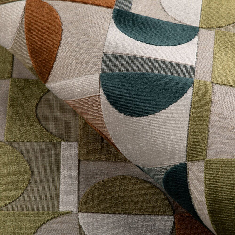 Kravet Design - 36990-324, Green/Teal/Rust