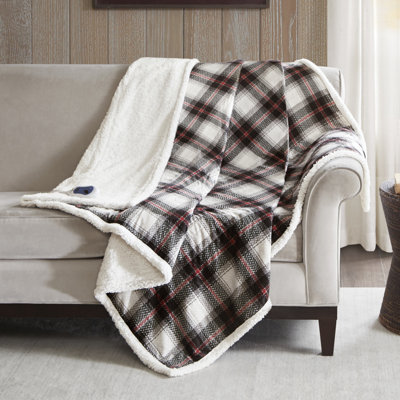 Jeté chauffant Woolrich Ridley