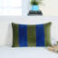Striped Velvet Lumbar Throw Pillow-98481010