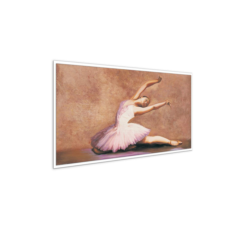 Swan lake by Art Studio 50cm H x 100cm W High Quality Print on Frameless Panel, Lightweight, Ready to Hang, MetalArt Materic