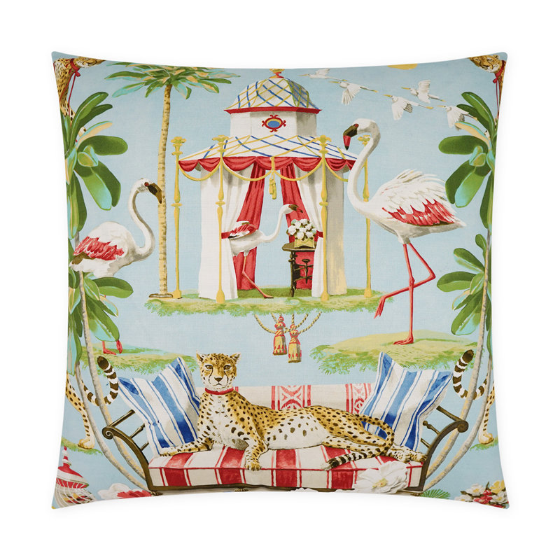 Casablanca Square Pillow Cover & Insert, Dawn, 24"H x 24"W
