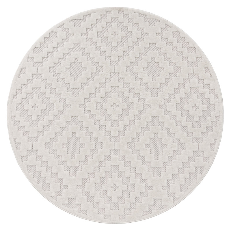 Bowersville Indoor / Outdoor Rug, Rectangle 4' x 3'11"