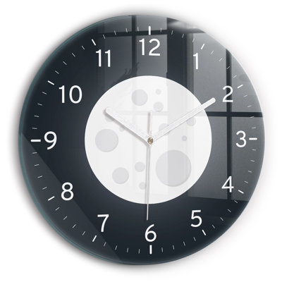 Glass Wall Clock