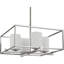 Lustre rectangulaire unique à 4 lumières Alexi-320581443