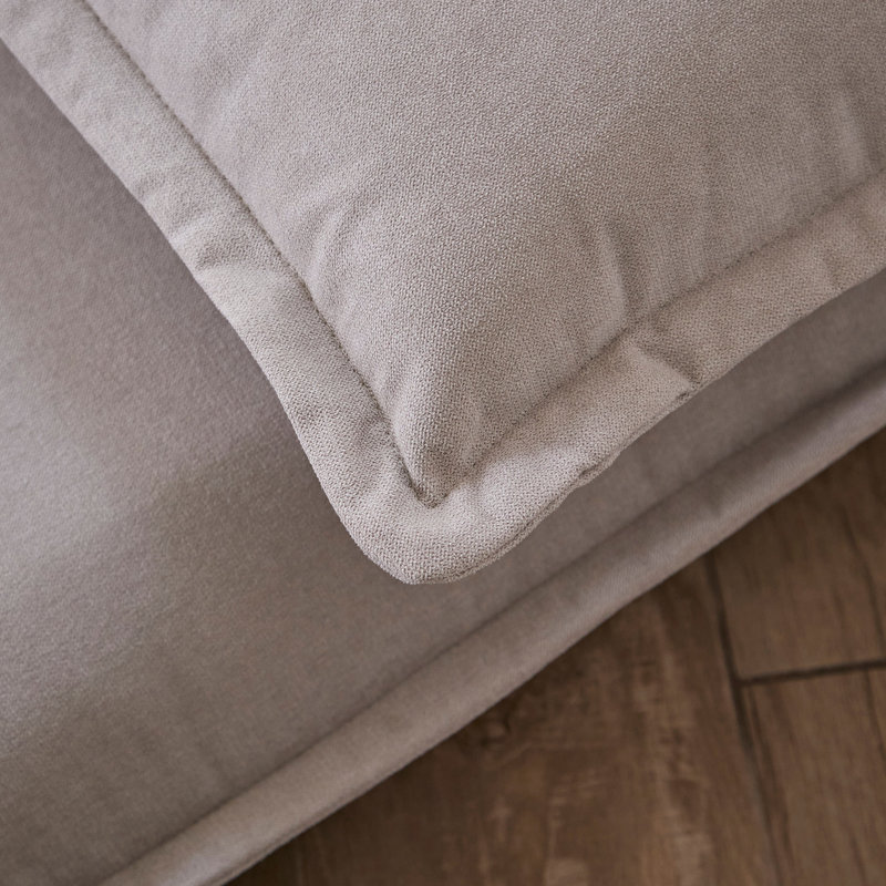 2 Seater Sofa Bed - Boucle, Beige, Double