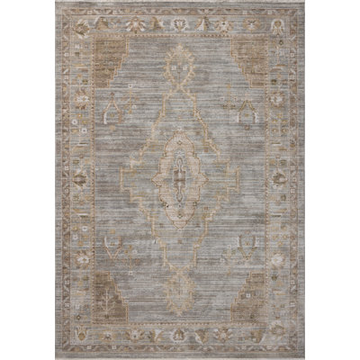 Amber Lewis x Loloi Nella Sky / Natural Area Rug
