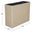 Rita 32.28" W Rectangular Planter Box with Drain Plug-51684235