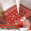 Tapis de Noël cerf rouge antidérapant lavable-50561447