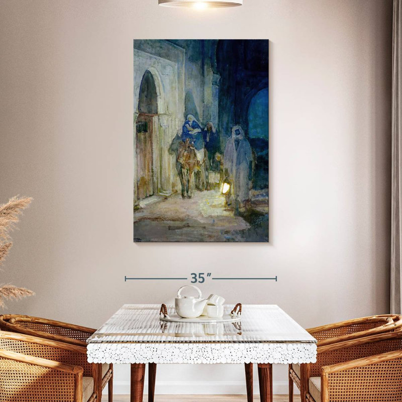 Leisha Flight Into Egypt 1923, 48" H x 32" W