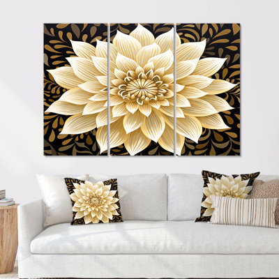 Erin - Dahlia, ensemble de reproductions d'art mural