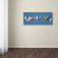 « oiseaux on a wire », impression sur toile tendue-16420209