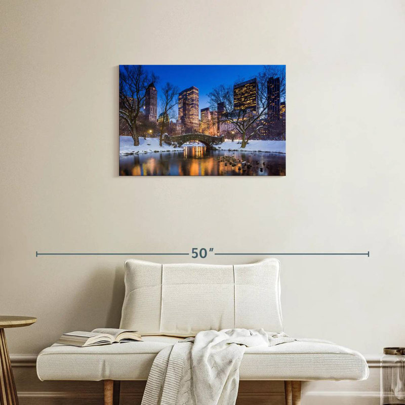 Kavia Winter Gapstow Bridge, 20" H x 30" W