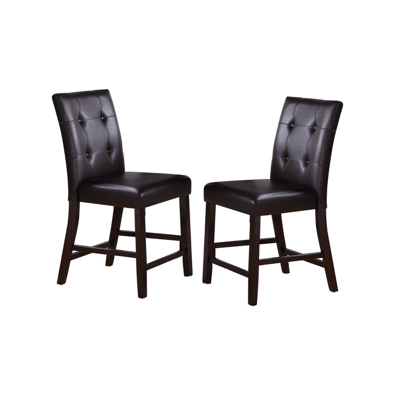Chaises rembourrées à hauteur de comptoir Leroux