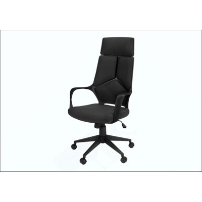 Office Chair, Adjustable Height, Swivel, Ergonomic, Armrests, Computer Desk, Work, Mesh, Metal, Contemporary, Modern