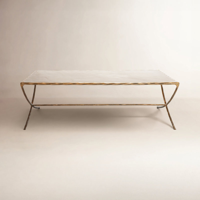 Evelynn Marble Top Single Coffee Table