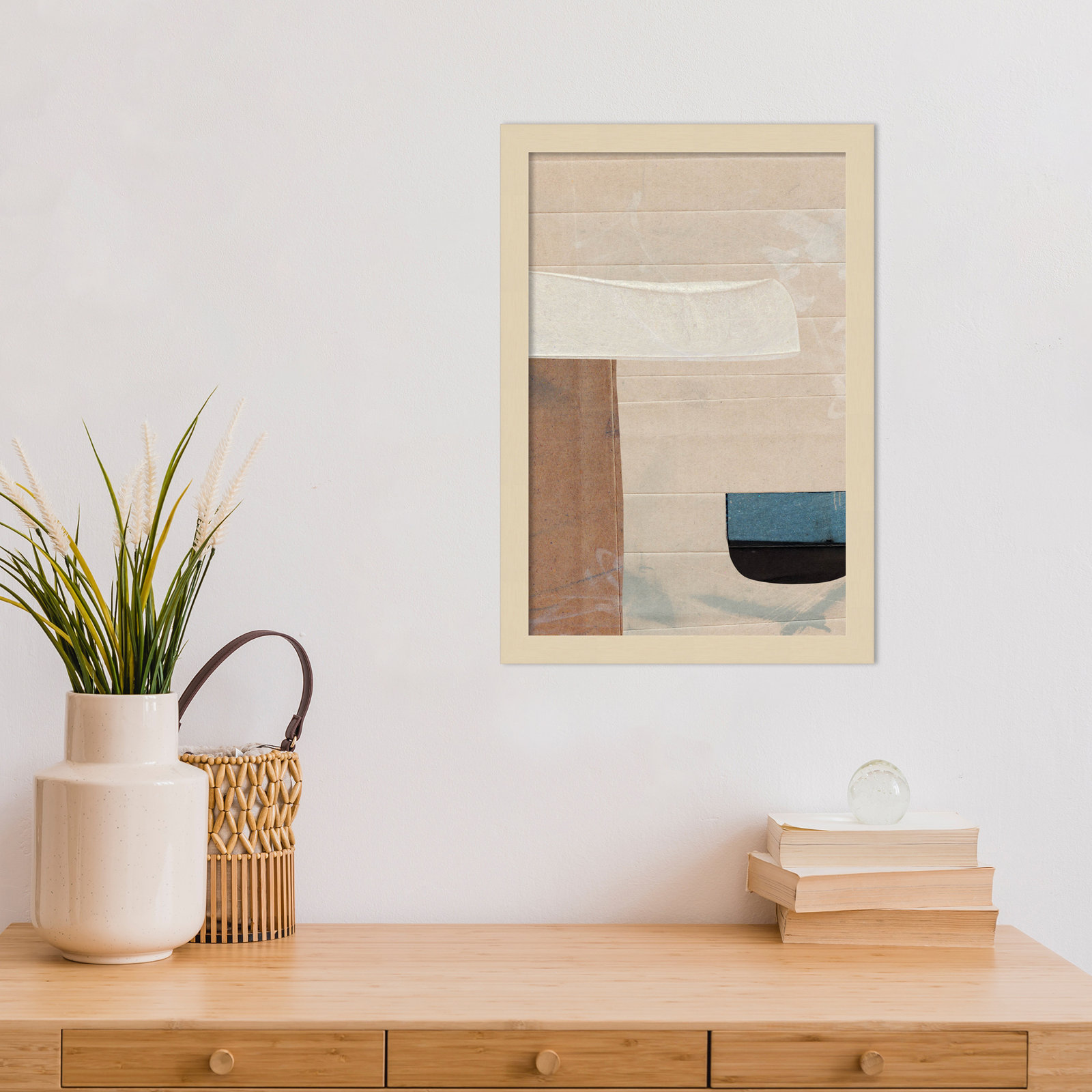 Cleve "Sauna Serenity" Print by Dan Hobday, Brown, 17" H x 12" W
