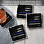 Paquet de 4 sous-verres Blue Line Flag