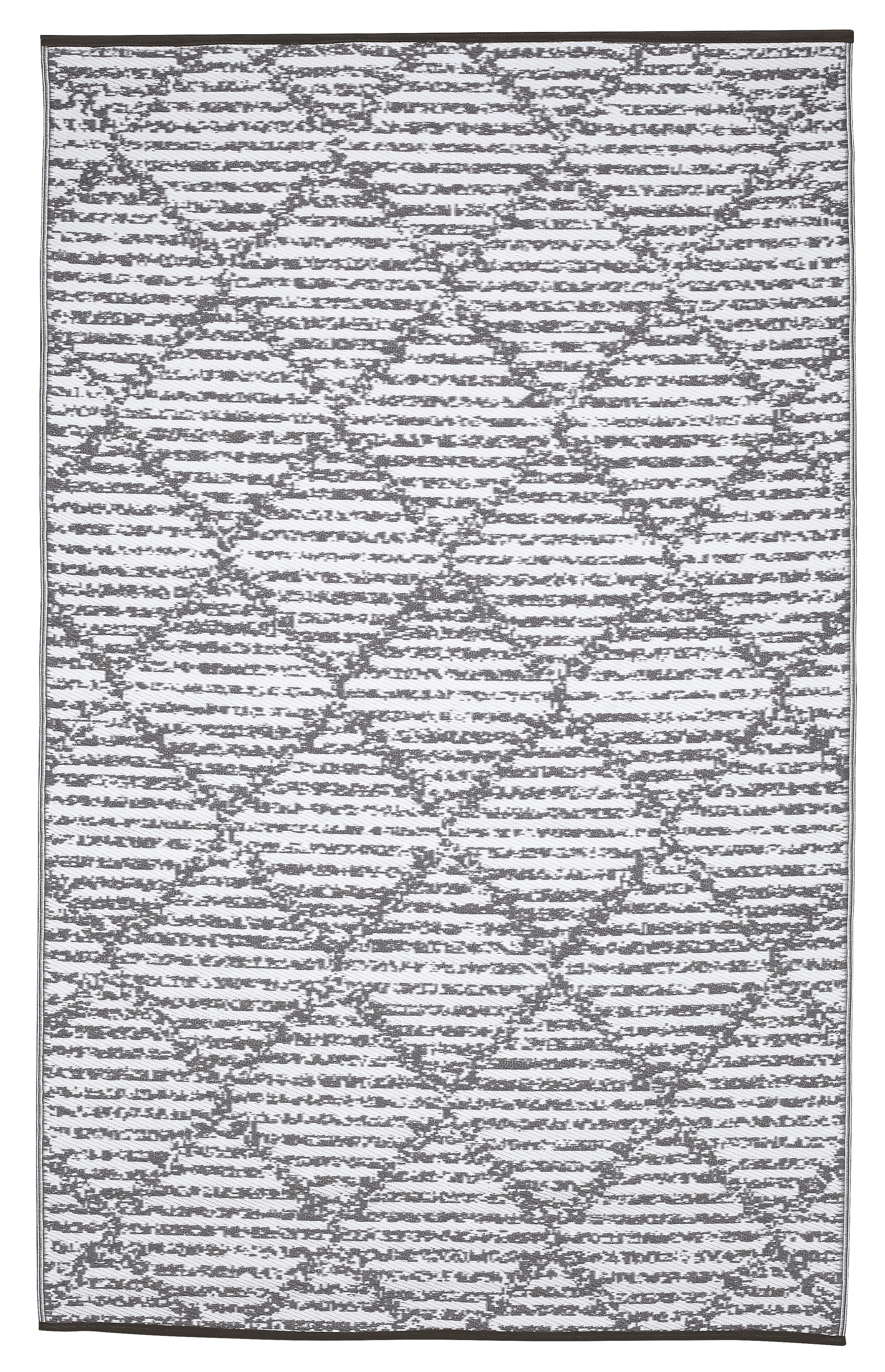 Polyester Plasticky Rug Latitude Run® Fiesta Premium Quick Dry Reversible Indoor/Outdoor ...