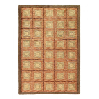 Fine Hand Knotted Modern rug 4'1'' x 6'1''