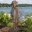 Hattie with Her Puppy Cast Bronze Garden Statue