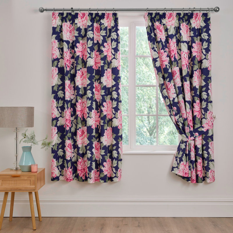Semi Sheer Curtain Pair