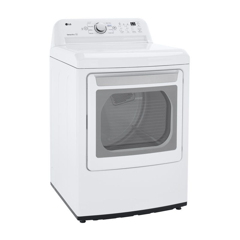 7.3 Cu. Ft. White Electric Dryer with Sensor Dry Technology