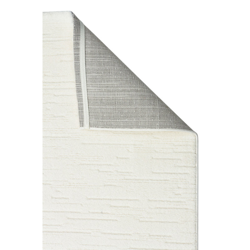 Tapis blanc Hattenbrun, Rectangle 2 pi 7 po x 4 pi 11 po