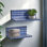 2 tablettes flottantes élégantes pour mur et rangement