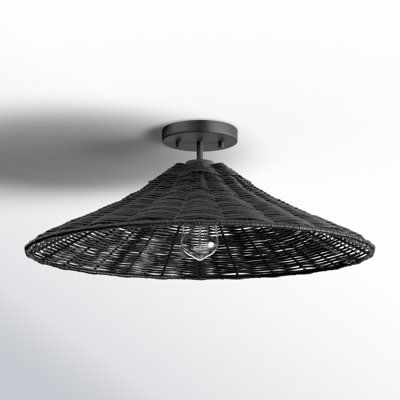 Lilliana Single Light Semi Flush Mount