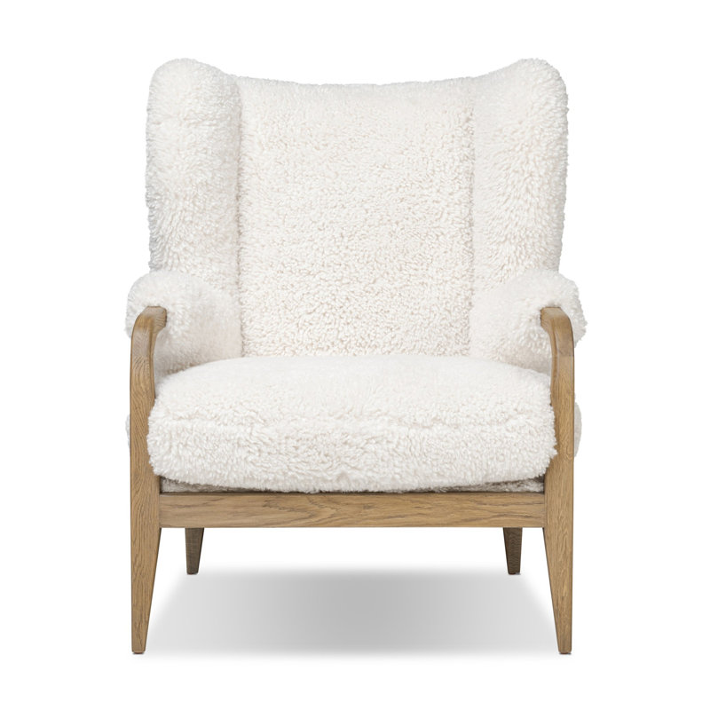 Sedoni Chair, White Teddy