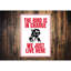 Plaque en aluminium «Funny Bird»-58562385