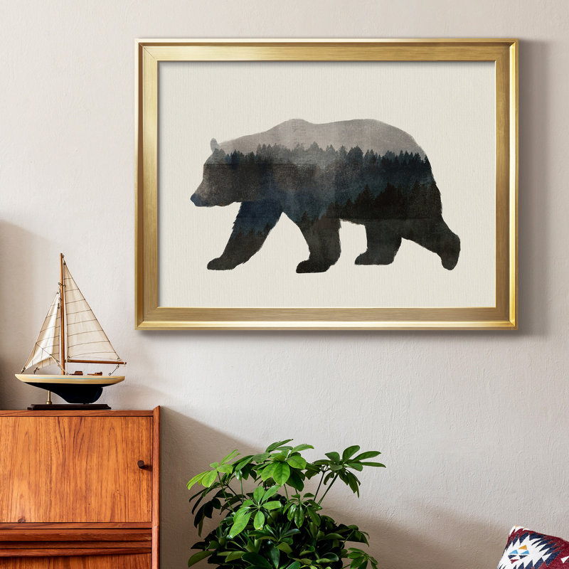 The Wilderness II, reproduction encadrée de qualité supérieure - prête à être accrochée, H 22,5 po x l 30,5 po x P 1 po