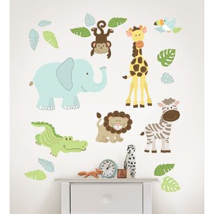 safari baby nursery wallpaper