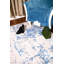 Tapis abstrait gris foncé / gris clair / bleu-1160779135