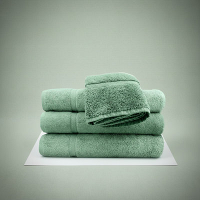 GOI Collection Dyed 100% Cotton Washcloth Towel Set By Rifz