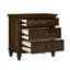 Table de chevet 3 tiroirs Mid-Century-719057891