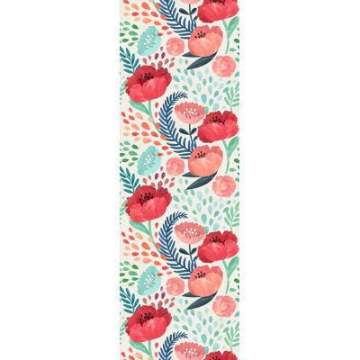 Johan Peel & Stick Floral Roll