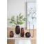 Vase en verre texturé - Ambre-57299263
