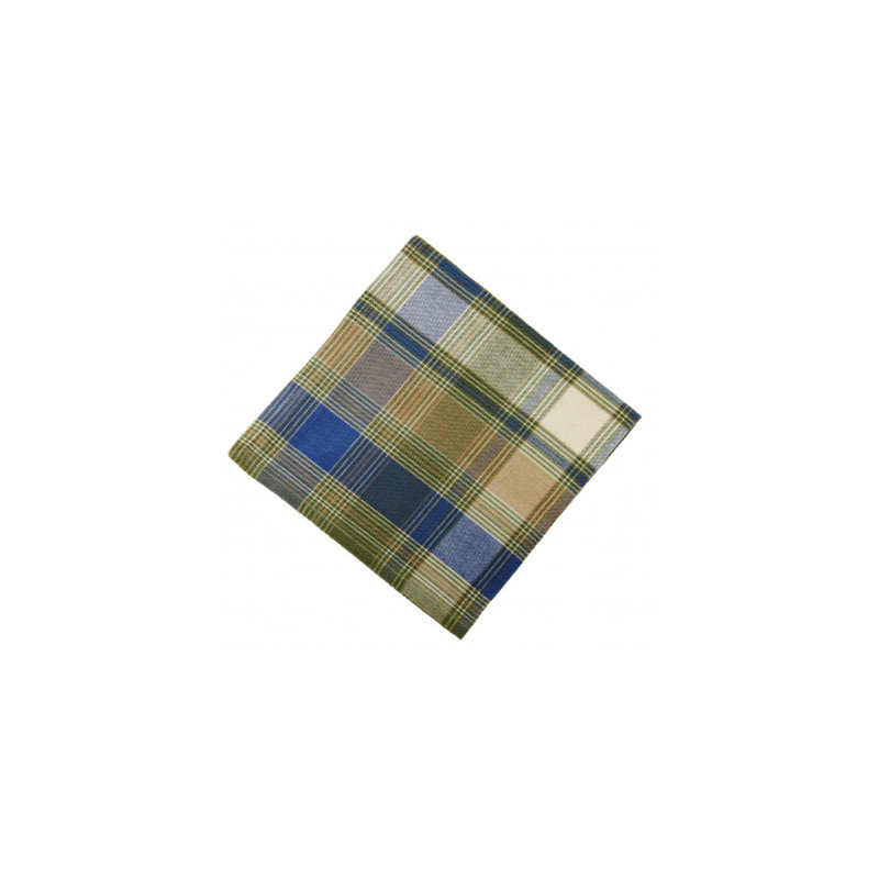 Waterloo Cotton Plaid Square Napkin