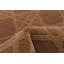 Tapis brun Shangrila 5 pi 7 po x 7 pi 7 po