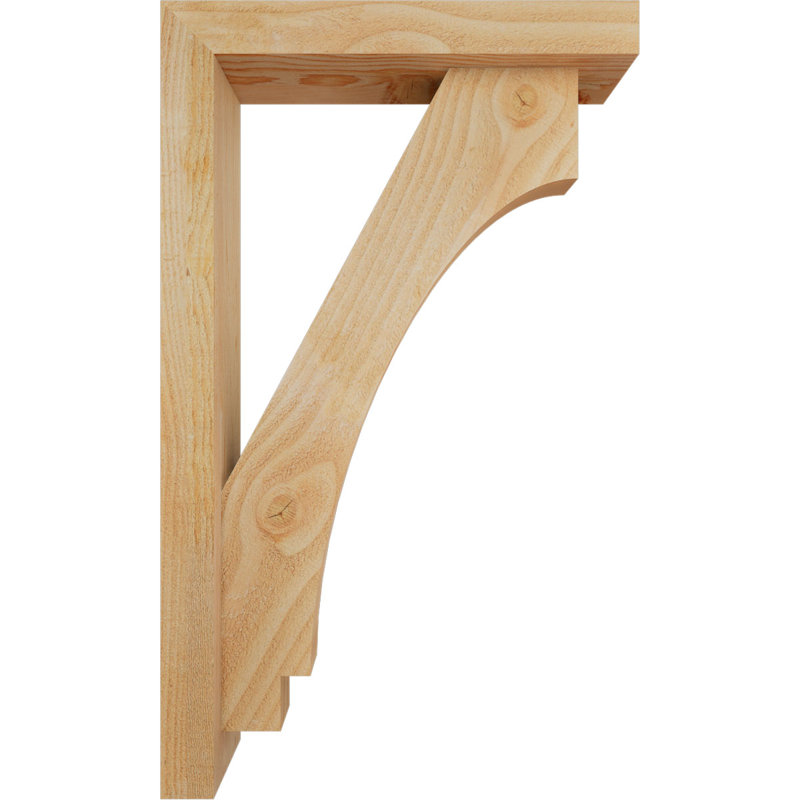 Support de bloc impérial avec entretoise décalée, 30 po x 18 po, Sapin Douglas de l 4 po (scié brut)