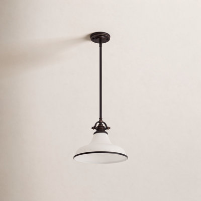 Maybery 1-Light Dimmable Dome Pendant