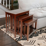 Hewes Solid Wood Nesting Tables